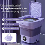 Foldable & Portable Mini Washing Machine