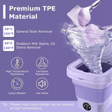 Foldable & Portable Mini Washing Machine
