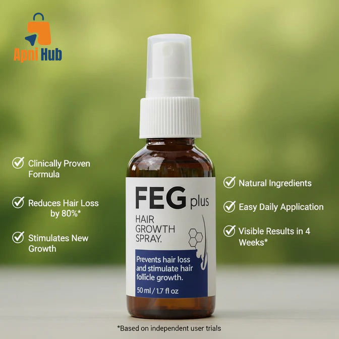 FEG Plus Hair Growth Spray – (For Men and Women)